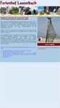 Mobile Screenshot of ferienhof-lauterbach.de