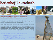 Tablet Screenshot of ferienhof-lauterbach.de